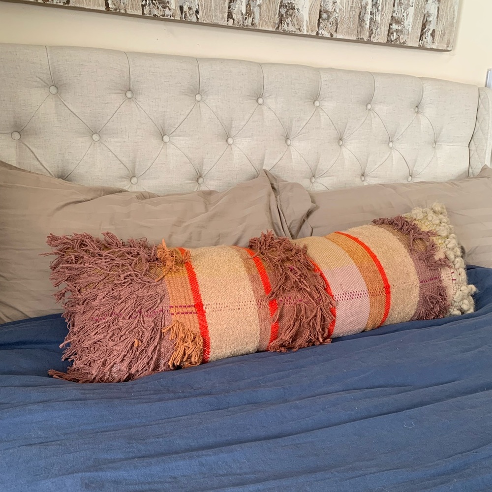 All Roads Anthropologie Textured Elijah Throw Pillow